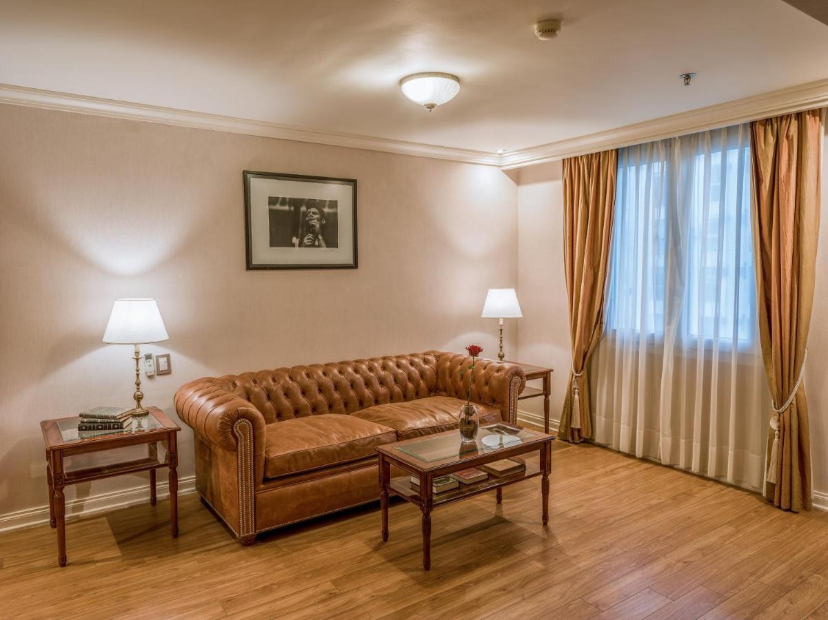 Melia Recoleta Plaza Hotel Buenos Aires Dış mekan fotoğraf A living room at the hotel